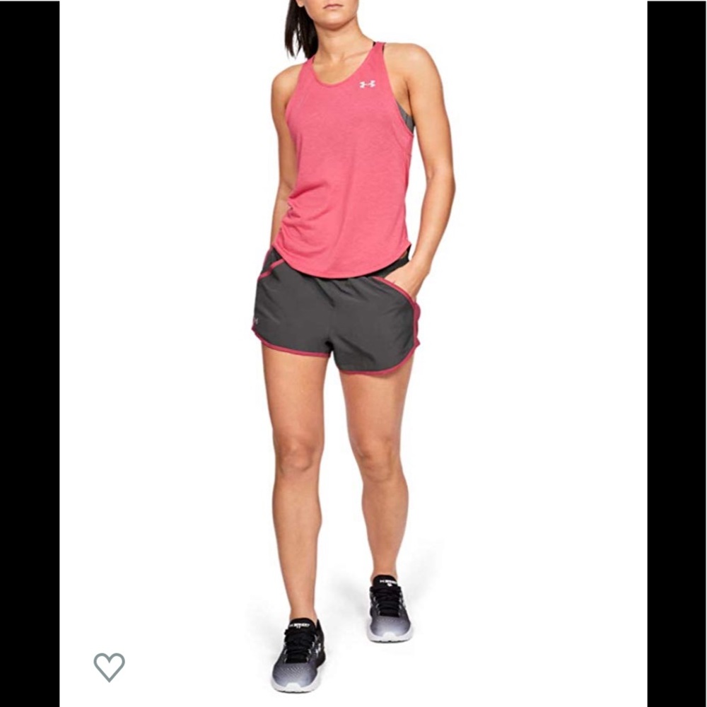Under Armour Jersey Hi-rise Fly By Running Shorts - Picture 8 of 16